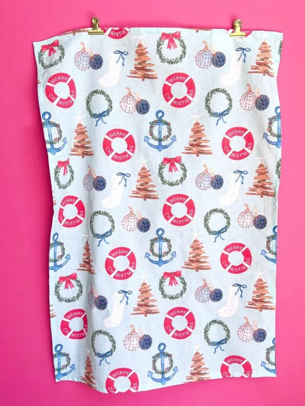 Gert & Co - Coastal Christmas Tea Towel